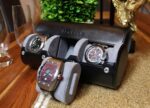 LUXREVE Travel Watch Case 3 Slots - Black - Image 5