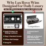 LUXREVE Travel Watch Case 3 Slots - Black - Image 9