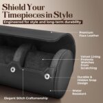 LUXREVE Travel Watch Case 3 Slots - Black - Image 3